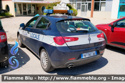 Alfa-Romeo Nuova Giulietta restyle 
Polizia Locale Volpago del Montello (TV)
POLIZIA LOCALE YA 761 AB 
Parole chiave: Alfa-Romeo Nuova_Giulietta_restyle POLIZIALOCALEYA761AB