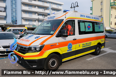 Volkswagen Crafter II serie 
Val Belluna Emergenza
in convenzione SUEM 118 Belluno
Allestimento Ambitalia
"INDIA 12" 
Parole chiave: Volkswagen Crafter_IIserie Ambulanza