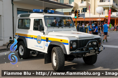 Land Rover Defender 90 
Protezione Civile
Gruppo Comunale di Jesolo (VE)
"J 1"
Parole chiave: Land-Rover Defender_90 