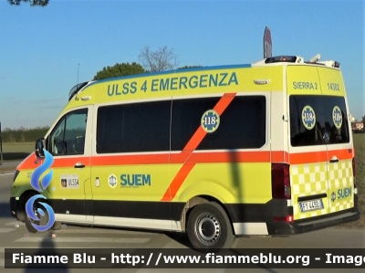 Volkswagen Crafter II serie 
Azienda ULSS 4 Veneto Orientale
118 Venezia Emergenza
"SIERRA 2"
Allestita Orion 
Parole chiave: Volkswagen Crafter_IIserie Ambulanza