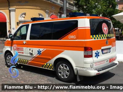 Volkswagen Transporter T5
Ass. Prov. Croce Bianca Bolzano
Landesrettungsverein Weißes Kreuz Bozen
ORG – Responsabile Organizzativo / Organisatorischer Leiter
Allestimento Ambulanz Mobile
Ex automedica di scorta WK449
WK402
PC ZS 0FN
Parole chiave: Volkswagen Transporter_T5 Croce_Bianca_Bolzano PCZS0FN