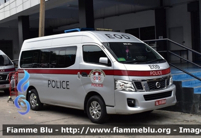 Nissan Urvan
ราชอาณาจักรไทย - Thailand - Tailandia
สำนักงานตำรวจแห่งชาติ - Royal Thai Police
EOD
