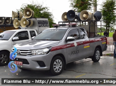 Toyota Hilux
ราชอาณาจักรไทย - Thailand - Tailandia
สำนักงานตำรวจแห่งชาติ - Royal Thai Police
