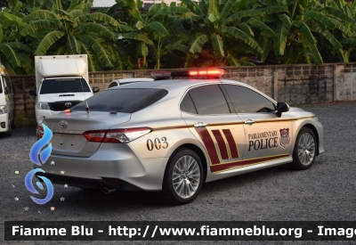 Toyota Camry
ราชอาณาจักรไทย - Thailand - Tailandia
Parlamentary Police
