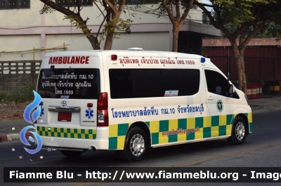 Toyota Commuter
ราชอาณาจักรไทย - Thailand - Tailandia
Sattahip Hospital
Parole chiave: Ambulanza Ambulance