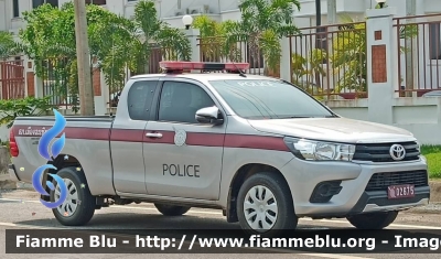 Toyota Hilux Revo
ราชอาณาจักรไทย - Thailand - Tailandia
สำนักงานตำรวจแห่งชาติ - Royal Thai Police
