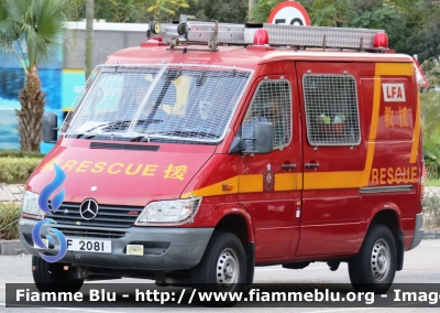 Mercedes-Benz Sprinter II serie
香港 - Hong Kong
消防處 - Fire Services Department
F 2081
