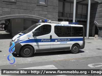 Opel Vivaro I serie
Polizia Municipale Comune di Chiavari (GE)
Allestimento Bertazzoni 
Unità Mobile
POLIZIA LOCALE YA 952 AA
Parole chiave: Opel Vivaro_Iserie POLIZIALOCALEYA952AA