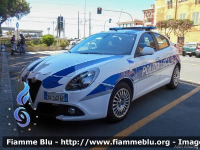 Alfa-Romeo Nuova Giulietta Restyle 
Polizia Locale Comune di Lavagna (GE)
Allestimento  AVS 
POLIZIA LOCALE YA 142 AF
Parole chiave: Alfa-Romeo Nuova_Giulietta_Restyle POLIZIALOCALEYA142AF