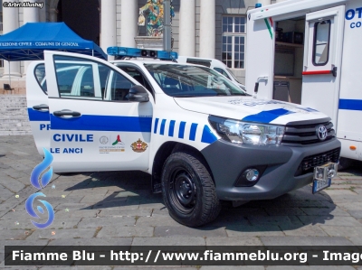 Toyota Hilux VI serie
Protezione Civile 
Colonna Mobile ANCI Genova 
Allestimento GGG Elettromeccanica Srl
Parole chiave: Toyota Hilux_VIserie