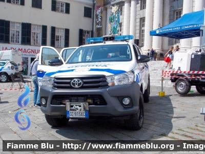 Toyota Hilux VI serie
Protezione Civile 
Colonna Mobile ANCI Genova 
Allestimento GGG Elettromeccanica Srl
Parole chiave: Toyota Hilux_VIserie