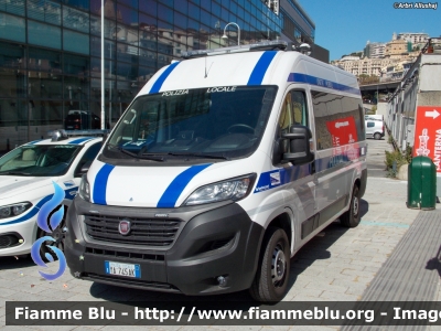 Fiat Ducato X290 
Polizia Locale 
Comune di Genova 
Unità Mobile 
Allestimento Bertazzoni Veicoli Speciali 
POLIZIA LOCALE YA 745 AK

Parole chiave: Fiat Ducato_X290 POLIZIALOCALEYA745AK