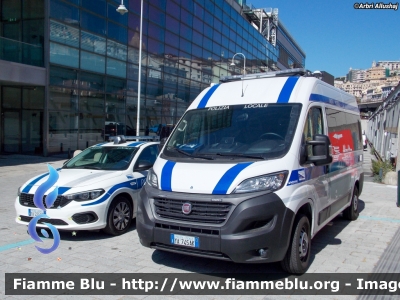 Fiat Ducato X290 
Polizia Locale 
Comune di Genova 
Unità Mobile 
Allestimento Bertazzoni Veicoli Speciali 
POLIZIA LOCALE YA 745 AK

Parole chiave: Fiat Ducato_X290 POLIZIALOCALEYA745AK