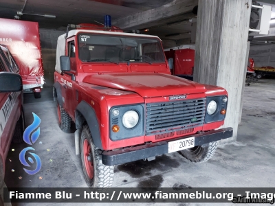 Land-Rover Defender 90
Vigili del Fuoco 
Comando Provinciale di La Spezia 
Campagnola Antincendio Boschivo 
VF 20798
Parole chiave: Land-Rover Defender_90 VF20798