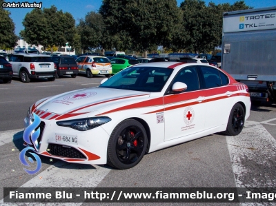 Alfa Romeo Nuova Giulia
Croce Rossa Italiana 
Comitato Provinciale di Piacenza 
Allestimento Bertazzoni 
CRI 684 AG
Parole chiave: Alfa-Romeo Nuova_Giulia CRI684AG