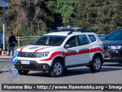 Dacia Duster II serie
Polizia Civile 
Repubblica di San Marino 
Allestimento Elevox
RSM POLIZIA 191
Parole chiave: Dacia Duster_IIserie RSMPOLIZIA191