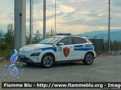 Hyundai Kona Electric
Policia e Shtëtit Shqiptär
Polizia di Stato - Albania
Policia Rrugore - Polizia Stradale
Allestimento Timak
Parole chiave: Hyundai Kona Electric