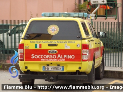 Ford Ranger VIII serie
Corpo Nazionale del Soccorso Alpino e Speleologico
XXXI Delegazione Liguria
Stazione di La Spezia
Parole chiave: Ford Ranger_VIII_serie