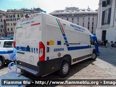 Peugeot Boxer IV serie
Protezione Civile 
Colonna Mobile ANCI Genova 
Allestimento GGG Elettromeccanica Srl
Parole chiave: Peugeot Boxer_IVserie