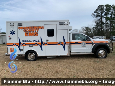 Ford F-550
United States of America - Stati Uniti d'America
Orangeburg County NC EMS
