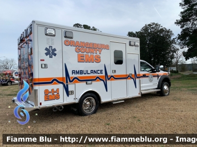 Ford F-550
United States of America - Stati Uniti d'America
Orangeburg County NC EMS
