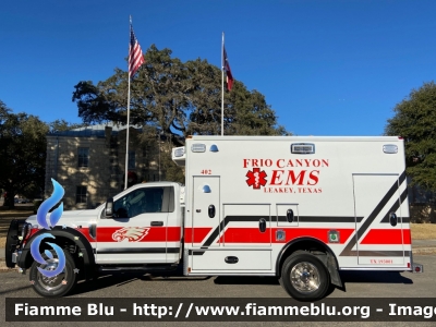 Ford F-450
United States of America - Stati Uniti d'America
Frio Canyon TX EMS
Parole chiave: Ambulanza Ambulance