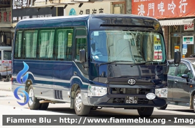 Toyota Coaster
中国 - China - Cina
澳門海關 - Serviços de Alfândega - Customs of Macau
