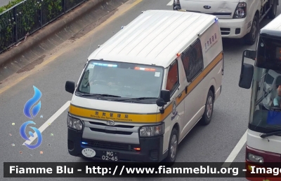 Toyota HiAce
中国 - China - Cina
Macau
懲教管理局 - Correctional Services Bureau
