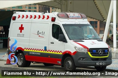 Mercedes-Benz Sprinter IV serie 
中国 - China - Cina
Cruz Vermelha de Macau - Macau Red Cross
Parole chiave: Ambulance Ambulanza