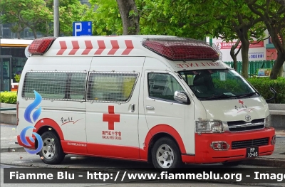 Toyota HiAce
中国 - China - Cina
Cruz Vermelha de Macau - Macau Red Cross
Parole chiave: Ambulance Ambulanza