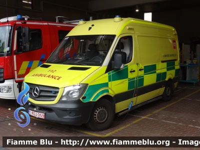 Mercedes-Benz Sprinter III serie restyle
Koninkrijk België - Royaume de Belgique - Königreich Belgien - Kingdom of Belgium - Belgio
Sapeur Pompier Bruxelles
Parole chiave: Ambulanza Ambulance