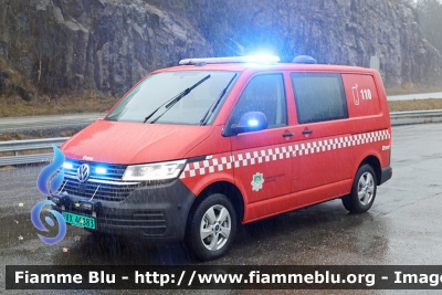 Volkswagen Transporter T6
Kongeriket Norge - Kongeriket Noreg - Norvegia
Orkland Brann og Redning
