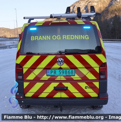 Volkswagen Transporter T7
Kongeriket Norge - Kongeriket Noreg - Norvegia
Setesdal Brann og Redning
