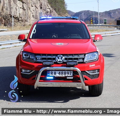 Volkswagen Amarok 
Kongeriket Norge - Kongeriket Noreg - Norvegia
Rogaland Brann og Redning
