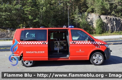 Volkswagen Transporter T6
Kongeriket Norge - Kongeriket Noreg - Norvegia
Brannvesen Ålesund Kommune / Lepsoy
