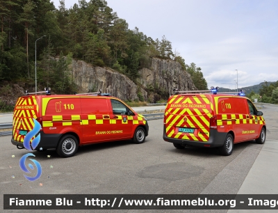 Mercedes-Benz Vito III serie 
Kongeriket Norge - Kongeriket Noreg - Norvegia
Kvam Brann og Redning
