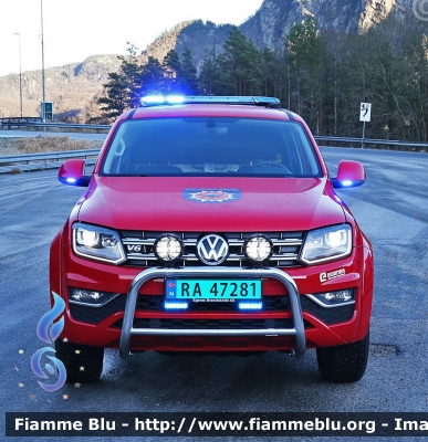 Volkswagen Amarok
Kongeriket Norge - Kongeriket Noreg - Norvegia
Hallingdal Brann og Redning
