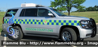 Chevrolet Tahoe
United States of America - Stati Uniti d'America
Madison County VA EMS
