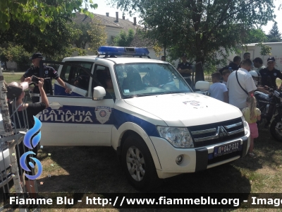 Mitsubishi Pajero IV serie
Република Србија - Repubblica Serba
Полиција Србије - Polizia Serba
