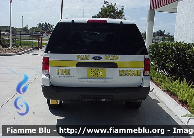 Ford Expedition
United States of America - Stati Uniti d'America
Palm Beach FL Fire and Rescue
