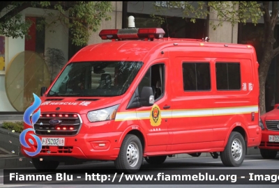 Ford Transit VIII serie
中国 - China - Cina
Shanghai Fire service
