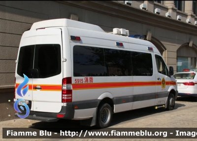 Mercedes-Benz Sprinter III serie 
中国 - China - Cina
Shanghai Fire service
