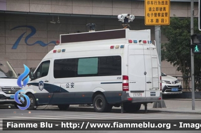 Mercedes-Benz Sprinter III serie 
中国 - China - Cina
公安 - Ministry of Public Security - Polizia
Shanghai
