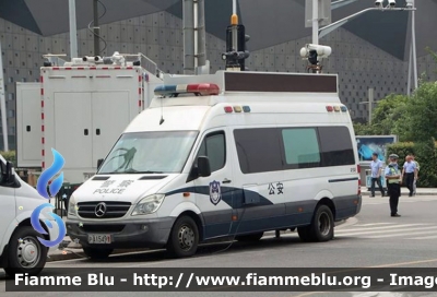 Mercedes-Benz Sprinter III serie 
中国 - China - Cina
公安 - Ministry of Public Security - Polizia
Shanghai
