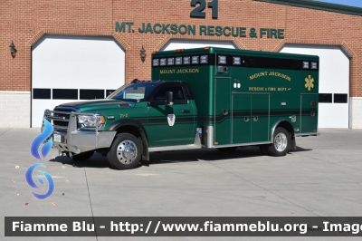 Dodge 5500 
United States of America-Stati Uniti d'America
Mt. Jackson VA Rescue and Fire
Parole chiave: Ambulance Ambulanza