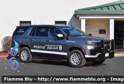 Chevrolet Tahoe
United States of America - Stati Uniti d'America
Harrisonburg VA Rescue Squad
