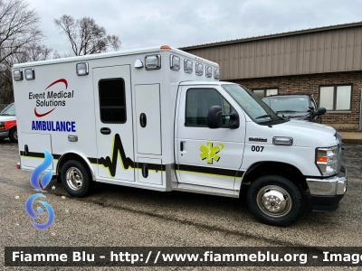 Ford E-350
United States of America - Stati Uniti d'America
Event Medical Solutions Chicago IL
Parole chiave: Ambulance Ambulanza