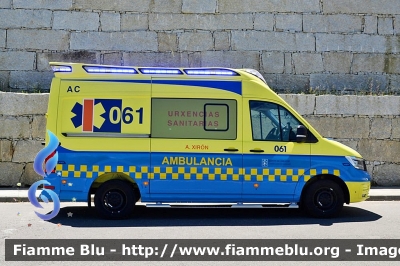 Volkswagen Crafter II serie
España - Spagna
Xunta de Galicia Urxentias Sanitarias
Parole chiave: Ambulanza Ambulance