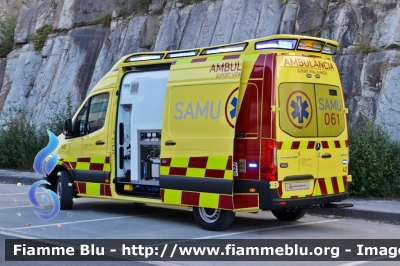 Mercedes-Benz Sprinter III serie restyle
España - Spain - Spagna
Comunitat Autònoma de les Illes Balears - GOIB conselleria general salud
Parole chiave: Ambulanza Ambulance