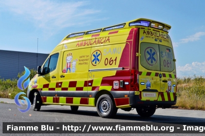 Mercedes-Benz Sprinter III serie restyle
España - Spain - Spagna
Comunitat Autònoma de les Illes Balears - GOIB conselleria general salud
Parole chiave: Ambulanza Ambulance